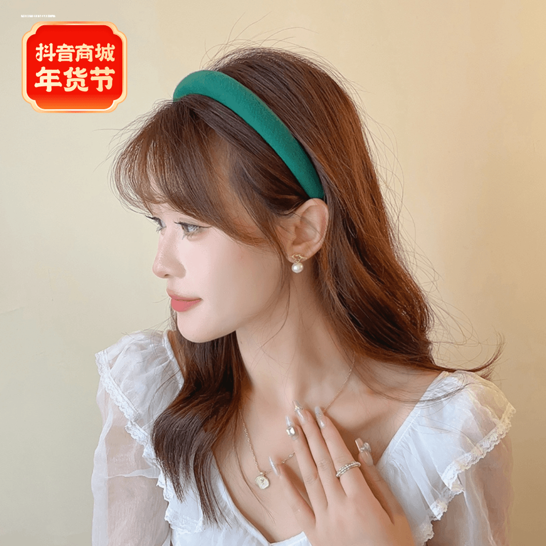 细款海绵发箍韩系质感网红小众简约清新女生时尚新款ins设计显白