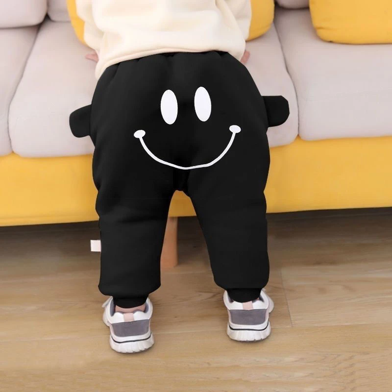 宝宝裤子屁屁裤加绒2024秋冬保暖裤外婴儿加厚pp男童女童婴儿裤子