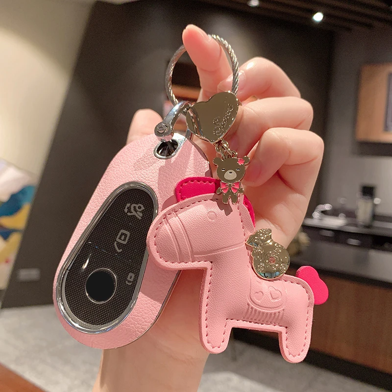 适用奔驰22款新C级钥匙套C200L C260L新S级S400L S450L迈巴赫女包