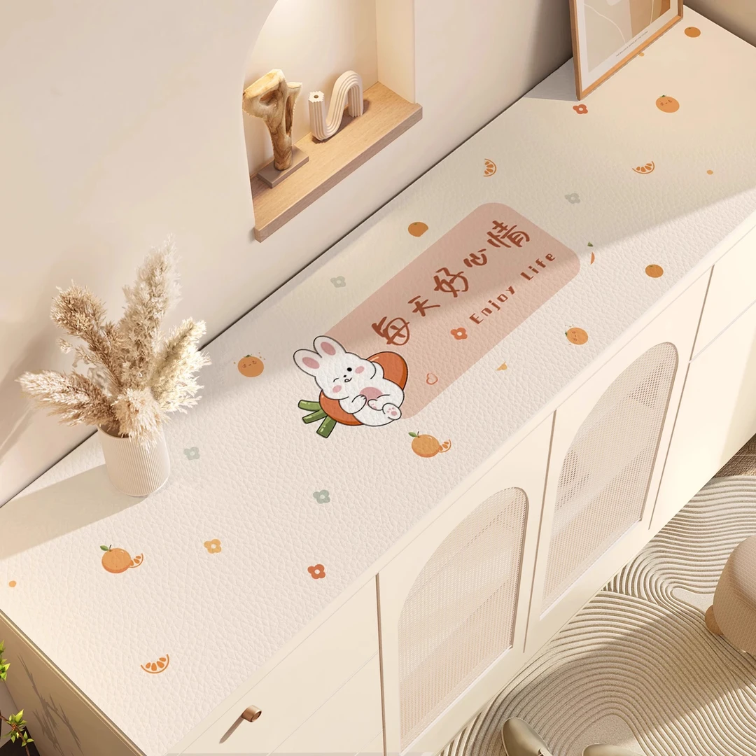 电视柜鞋柜防油台面桌布茶几桌面保护垫桌垫餐边柜硅胶免洗防脏垫