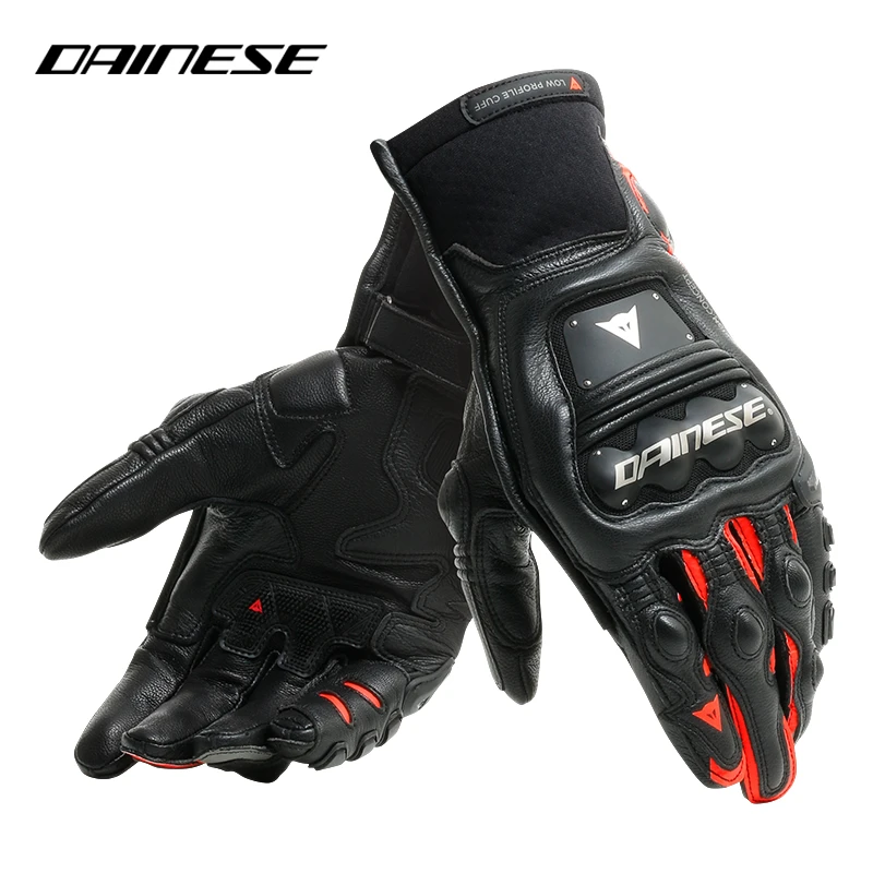 DAINESE/丹尼斯摩托车骑行手套STEEL-PRO IN钛合金秋冬机车皮手套