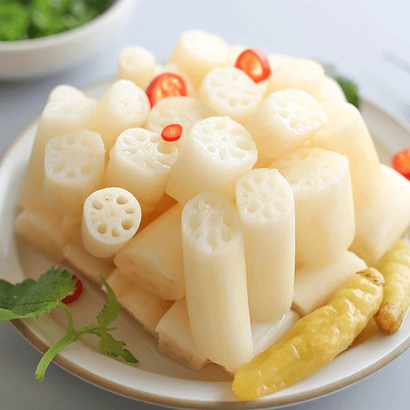 洪湖农家洪湖泡椒藕带脆爽酸辣400g/袋湖北特色包邮精选即食系列