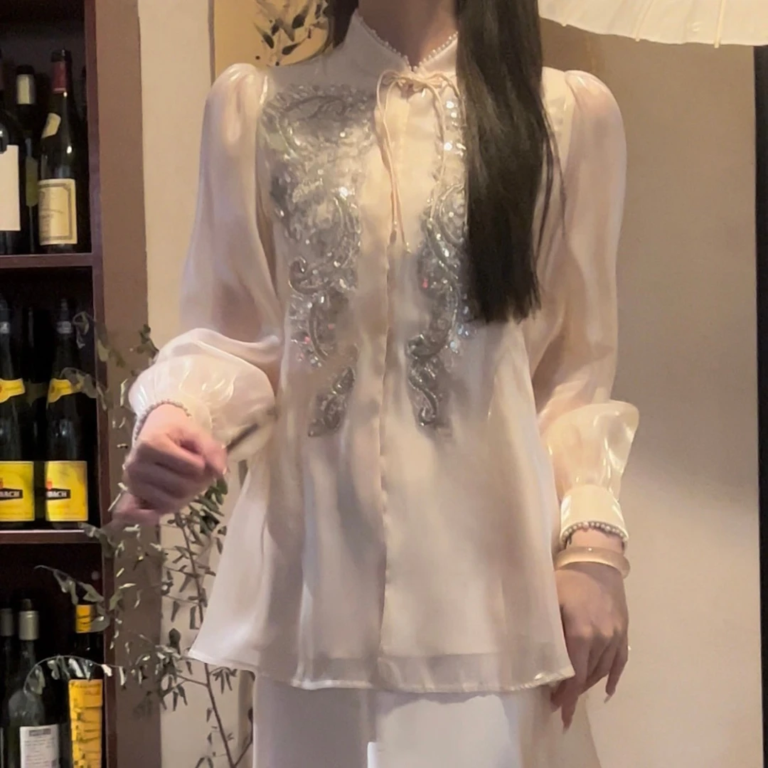 无艳一禾 【-洛神赋-】重工衬衣YH02211+半裙YH02234