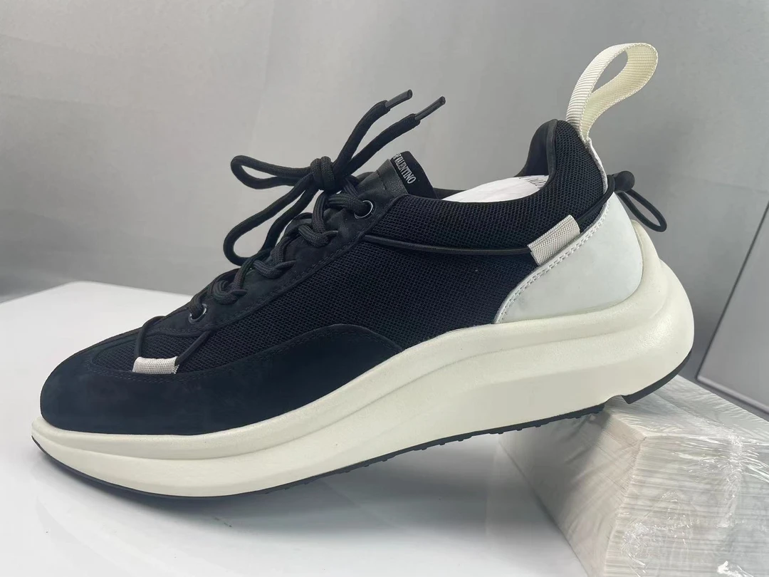 华伦家黑色百搭舒适休闲鞋男款（K1CN287012D01）-男162