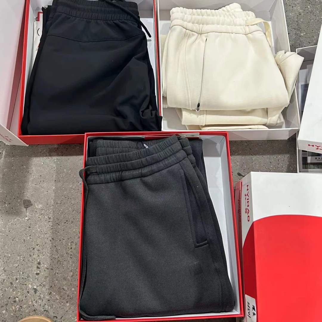 60026秋冬季秋冬时尚简约磨毛女裤不挑款不挑色红女裤