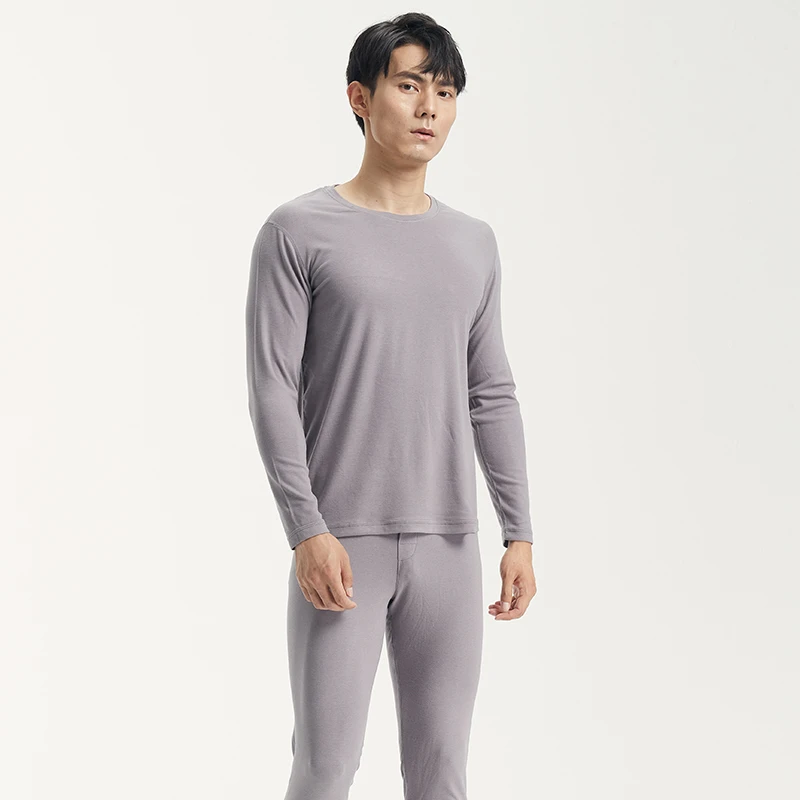 【不挑】CL7105男士保暖套装圆领套装