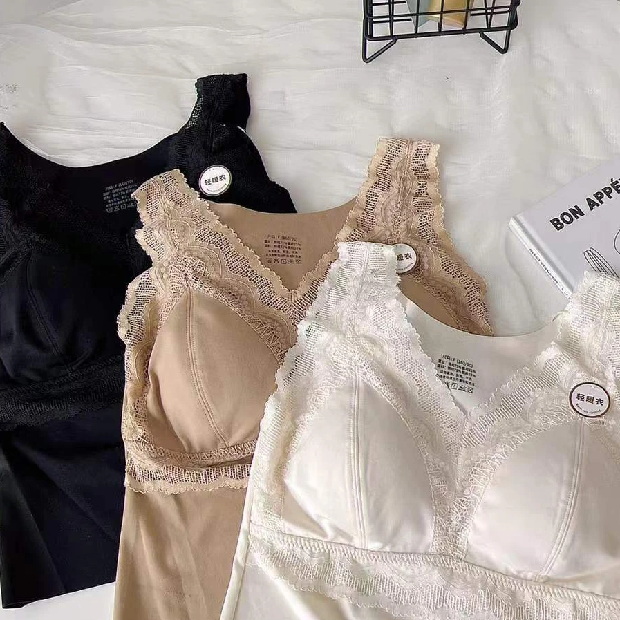 8319固定杯女背心保暖女美背