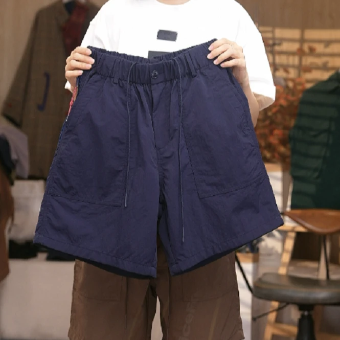 夏季薄款速干短裤男女款宽松休闲时尚运动裤