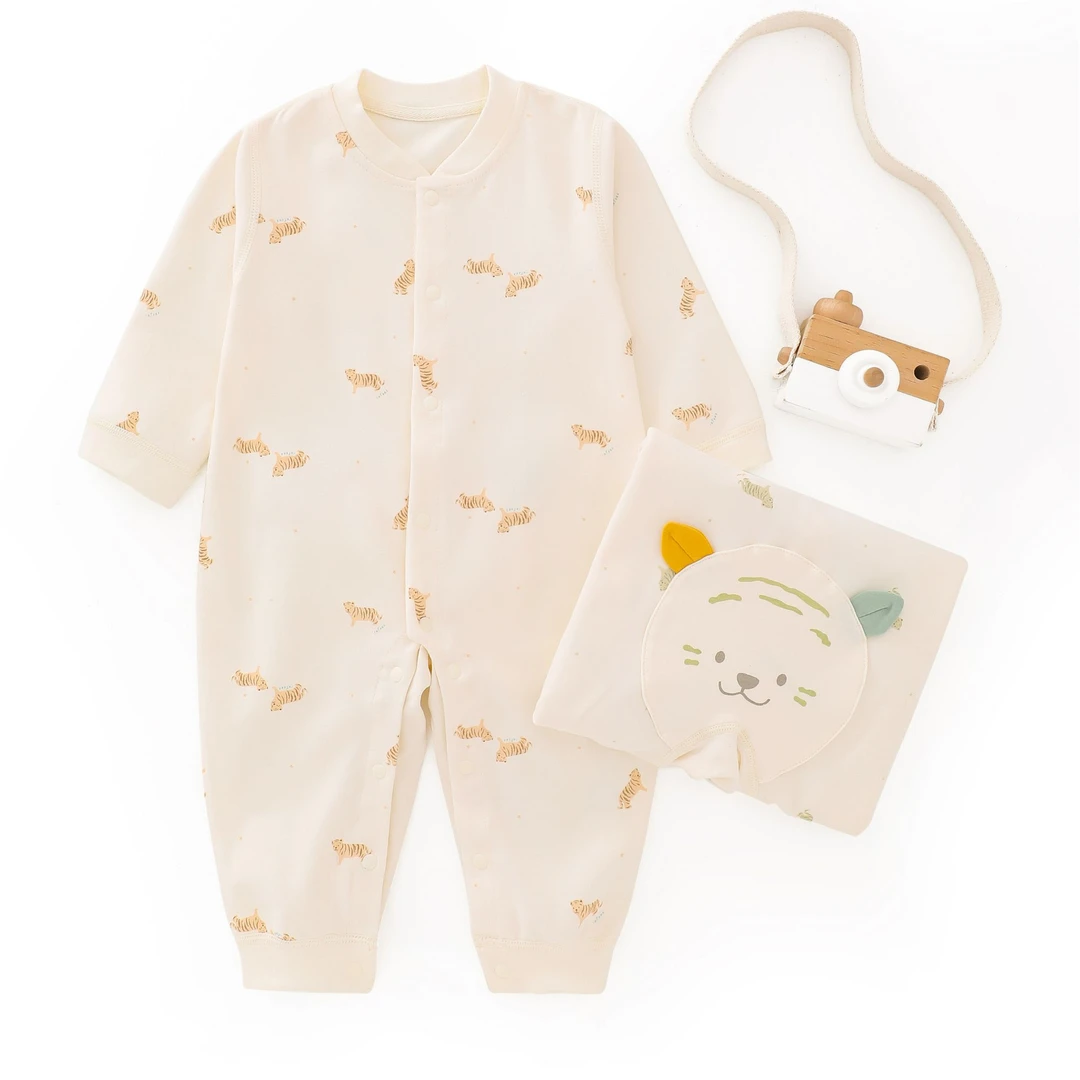 【婴童SHU】Y-310130056品名:童趣小虎两连身衣