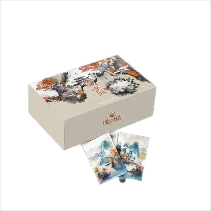 【雪】遇见潮玩-国画系列卡牌代拆