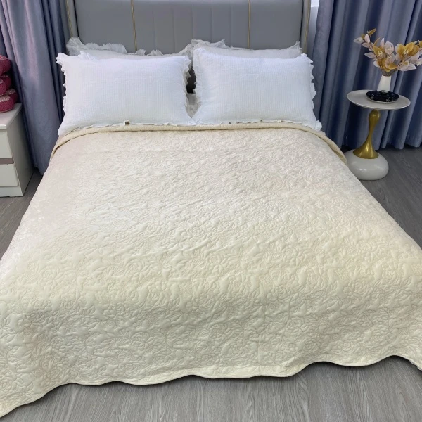 冬天牛奶绒夹棉床盖保暖床单加厚法兰绒床护垫榻榻米炕单铺盖R1