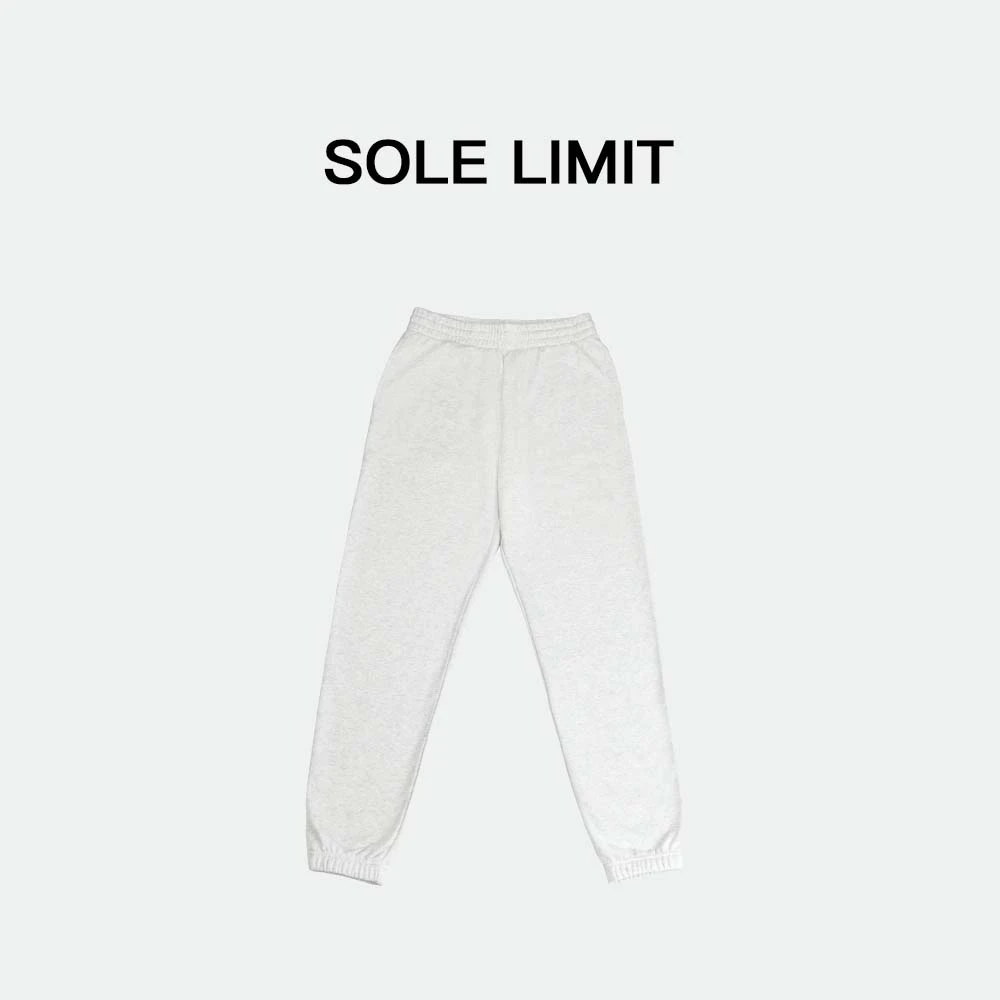 Solelimit柔软透气亲肤女士简约松紧腰运动裤