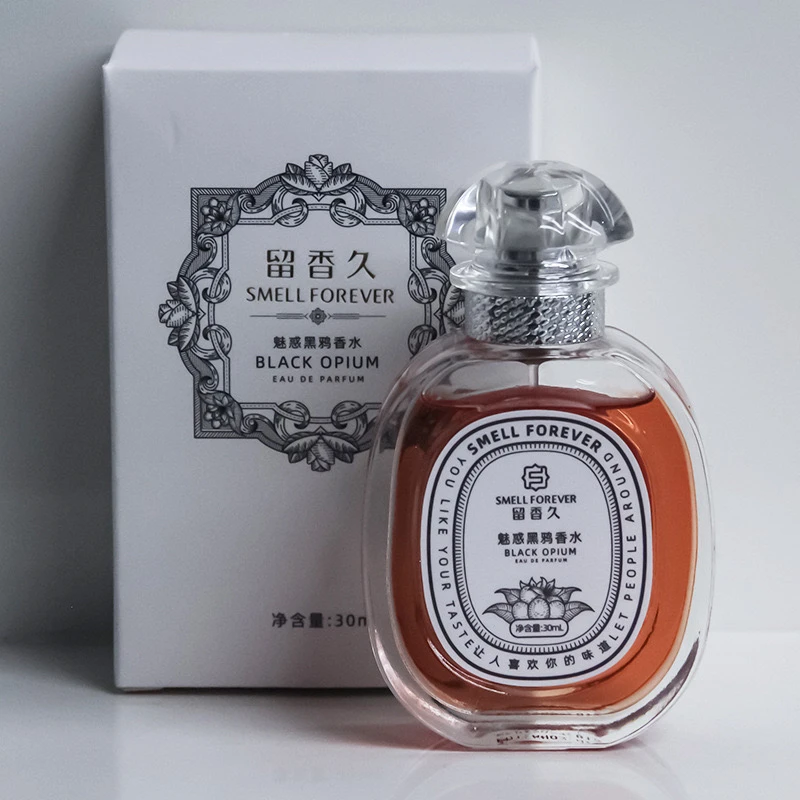 留香久女士香水正品持久留香魅惑黑鸦香水30ml