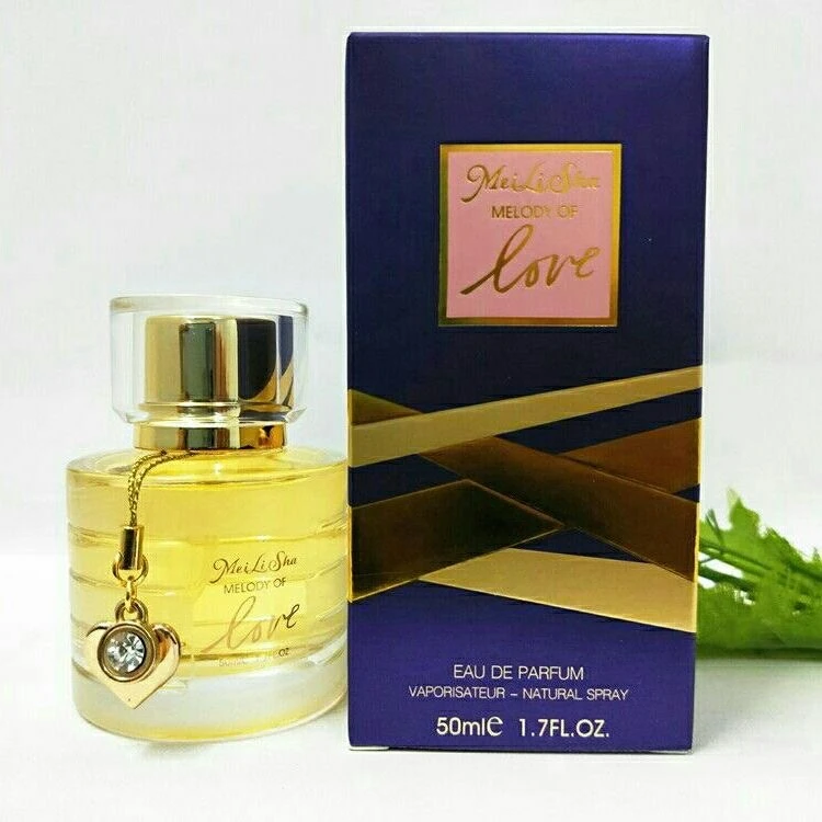 正品新美莉莎爱的旋律LOVE香水持久淡香清新东方女士中性香水50ml