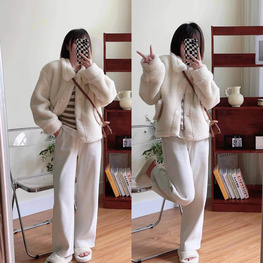 春款小个子阔腿裤女显瘦垂感高腰宽松休闲长裤直筒显瘦拖地裤女