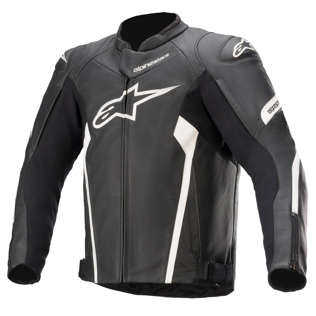 a星alpinestars骑行服牛皮机车运动弹力夹克防摔防水春秋FASTERV2