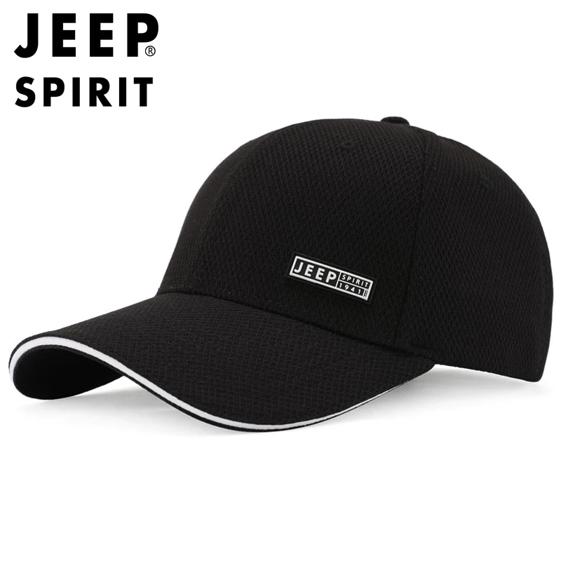 JEEP吉普棒球帽男女休闲帽子2025年春秋新款鸭舌帽潮流户外太阳帽