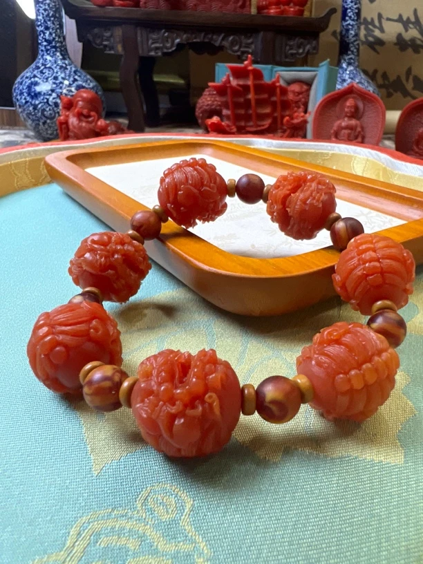 特色手工艺醒狮手串