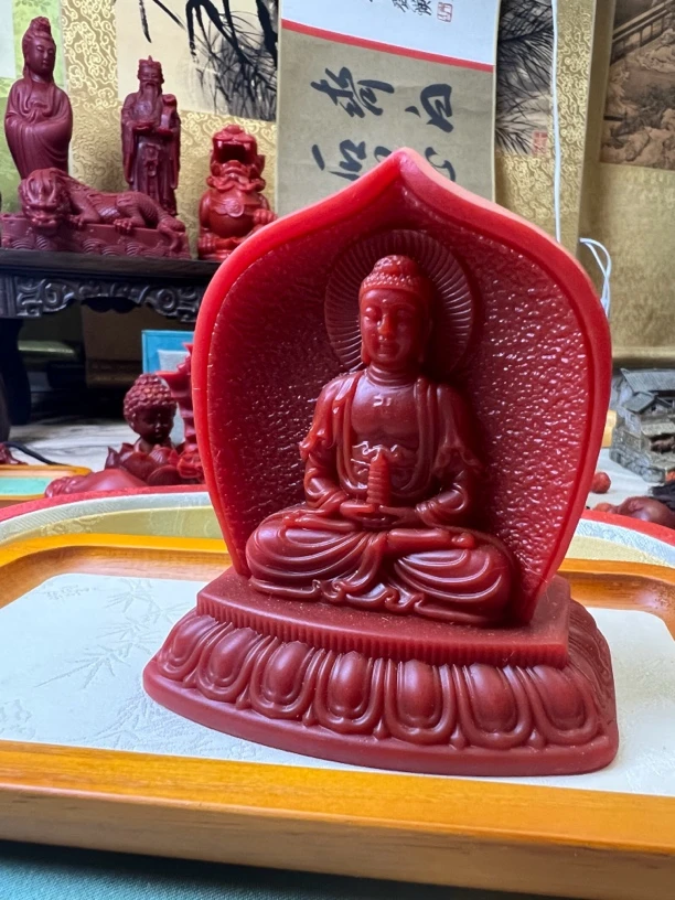 特色手工艺做观音小摆件