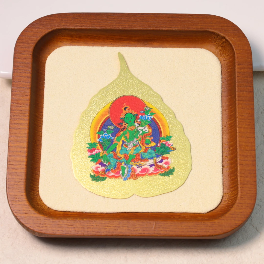 【心如珠宝的店】树叶手机贴片