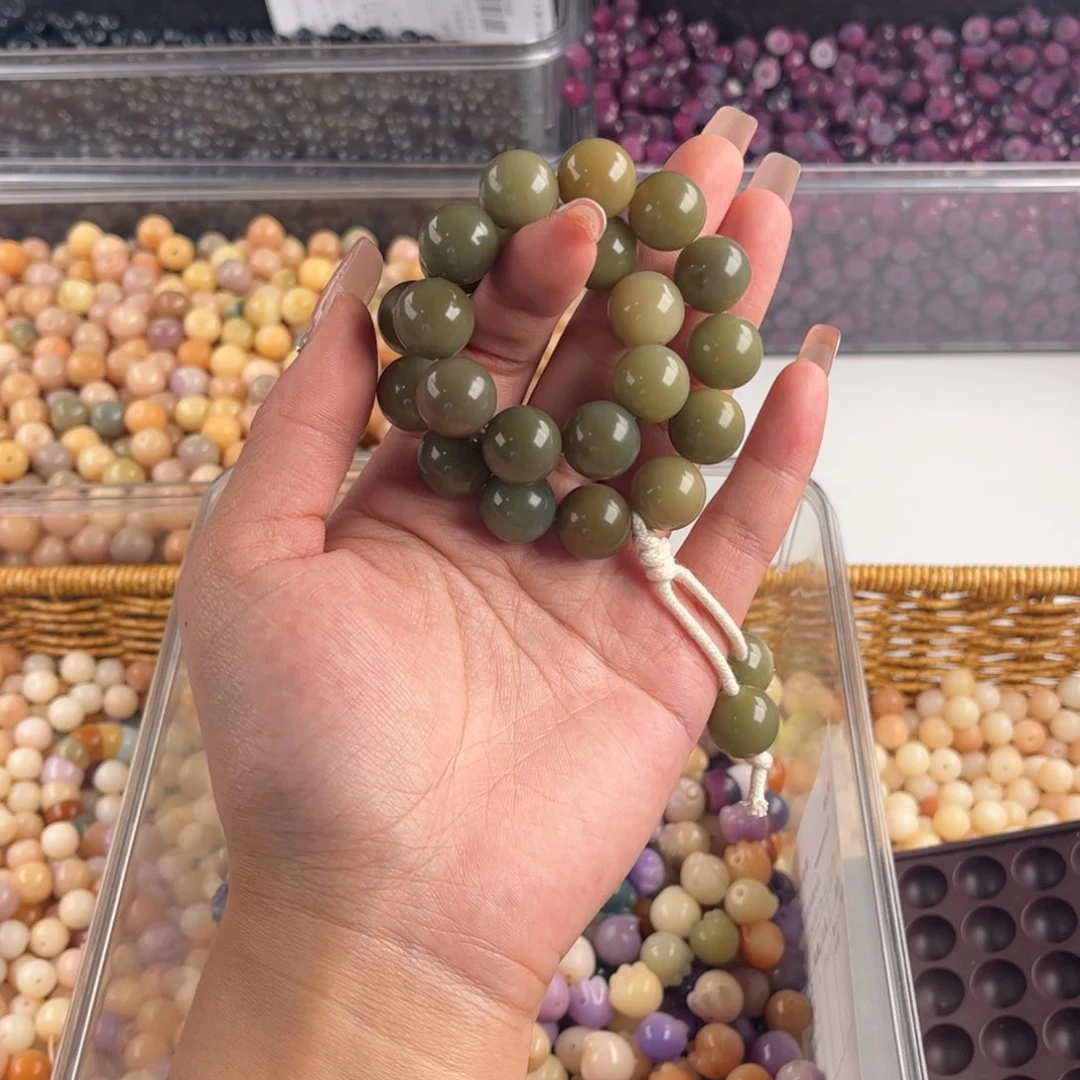 【闪购商品】白玉菩提吊坠a14mm20k圆