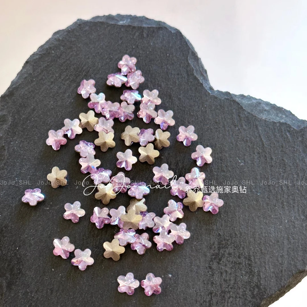 4744梅花 正品施华洛水晶DIY手工美甲钻饰奥地利超闪水晶