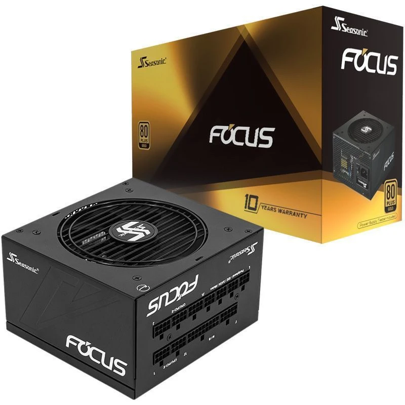 海韵FOCUS CORE G12 GX850 750 650 600 500W全模组金白铜牌电源