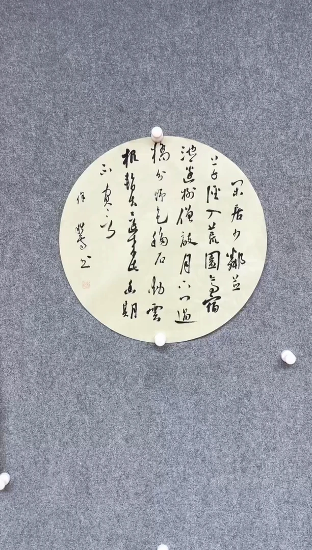 【闪购商品】书法徐秋霁中书协会员第五届草书展43*43