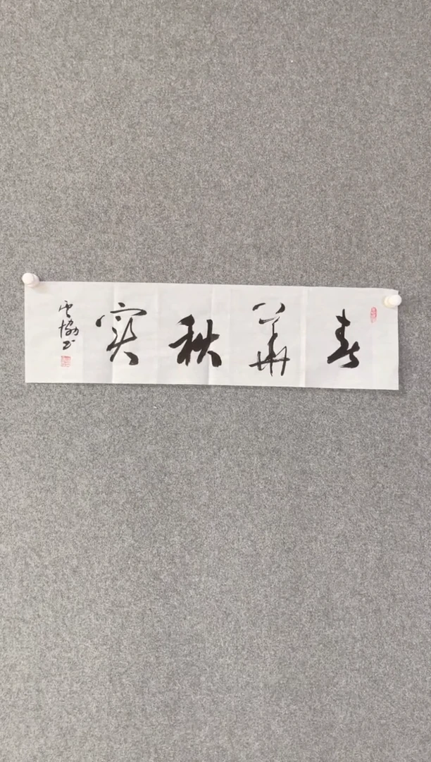 【闪购商品】书法谭云协 中书协 宁夏书协副主席69*19