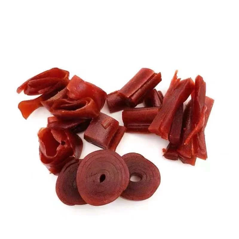 山楂果丹皮边角料酸甜适中爽口劲道有嚼劲新鲜健康休闲怀旧小零食