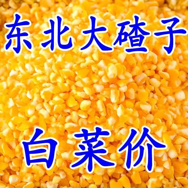 5斤特价】东北黏碴子黄金糯玉米碴子米饭伴侣糯玉米大碴子批发50g