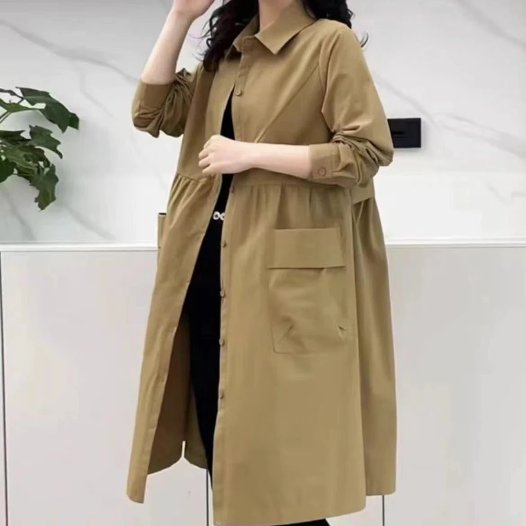 【好物分享】3410-181#春季新款女士气质风衣外套