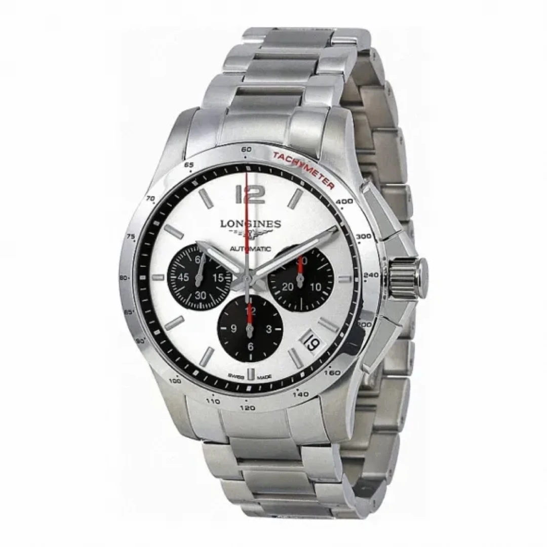 95新 Longines/浪琴 /亚虎2/运动697/男士机械腕表/表径44mm