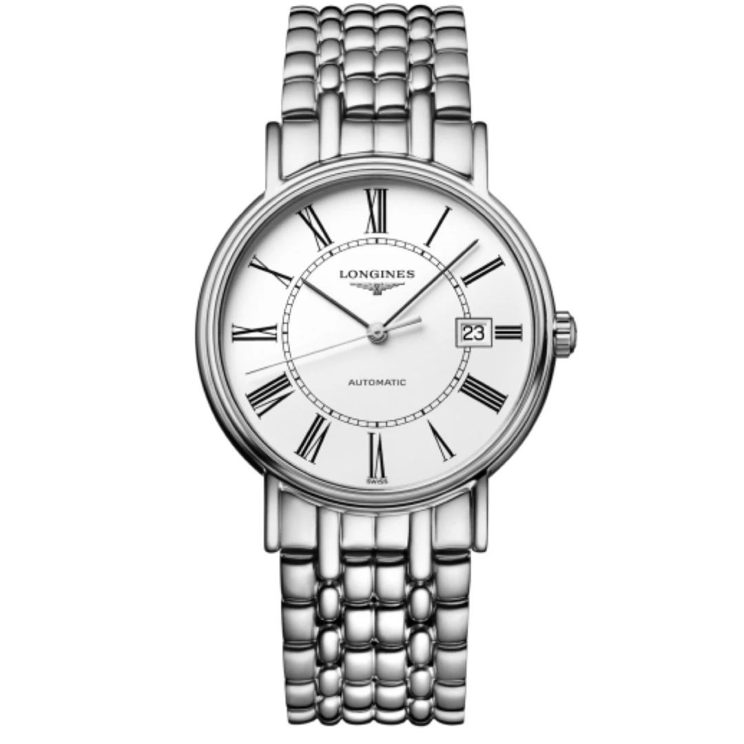 95新 Longines/浪琴 亚虎2/浪琴/瑰丽921/男士机械腕表/表经38.5