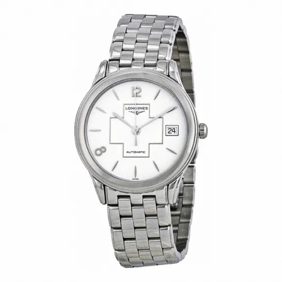 95新 Longines/浪琴 /亚虎2/浪琴/军旗系列机械男表