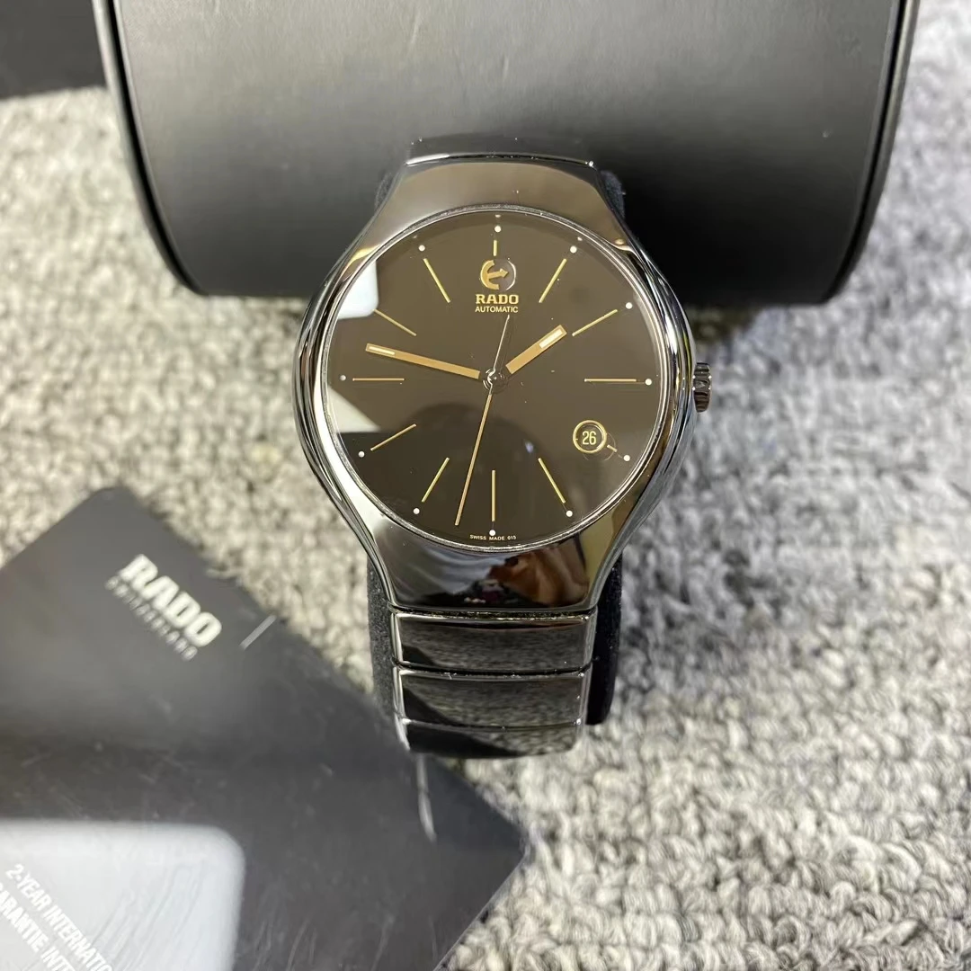 99新 Rado/雷达 /亚虎竞拍/雷达/真系列机械男表