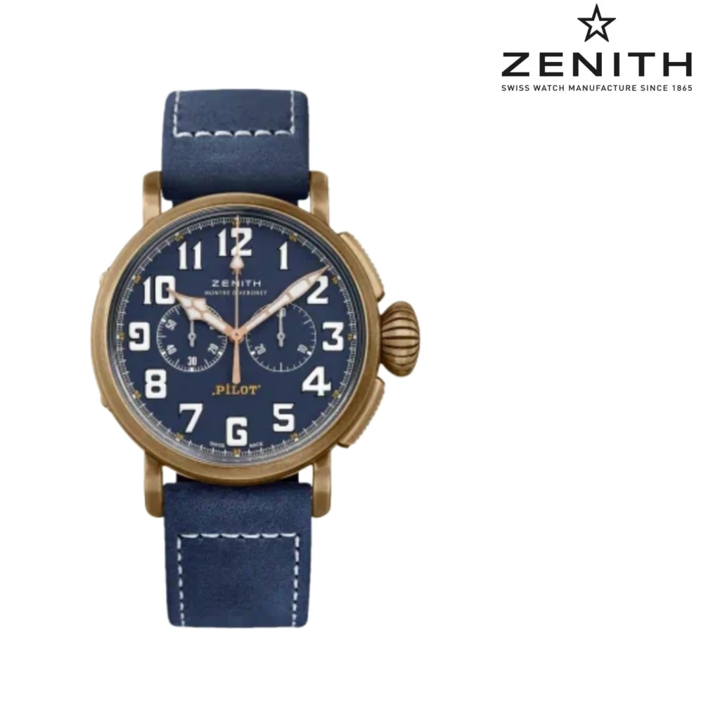 95新 Zenith/真力时 真力时/飞行员/45表径/19全/公价59000