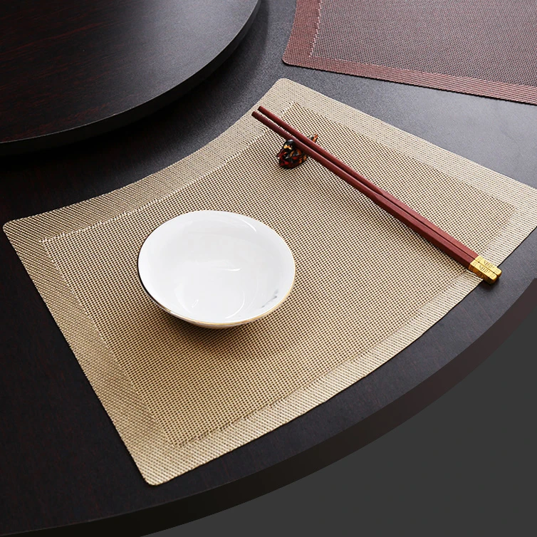 圆桌新中式扇形餐垫西餐垫防烫餐桌垫隔热垫餐布垫碗垫酒店饭桌垫