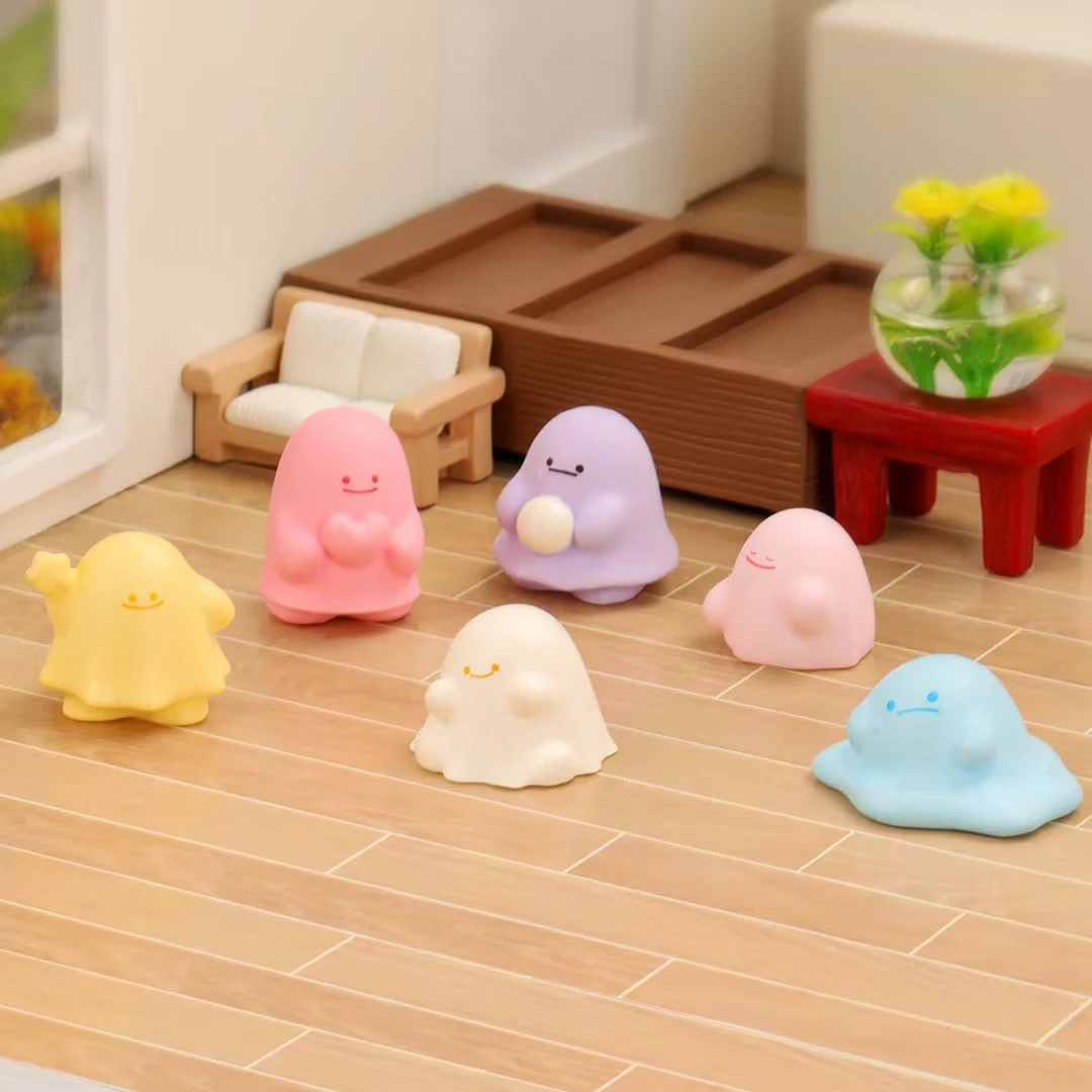 【喵喵拆袋】创意可爱彩色小人微景观摆件diy装饰品配件娃娃屋摆件