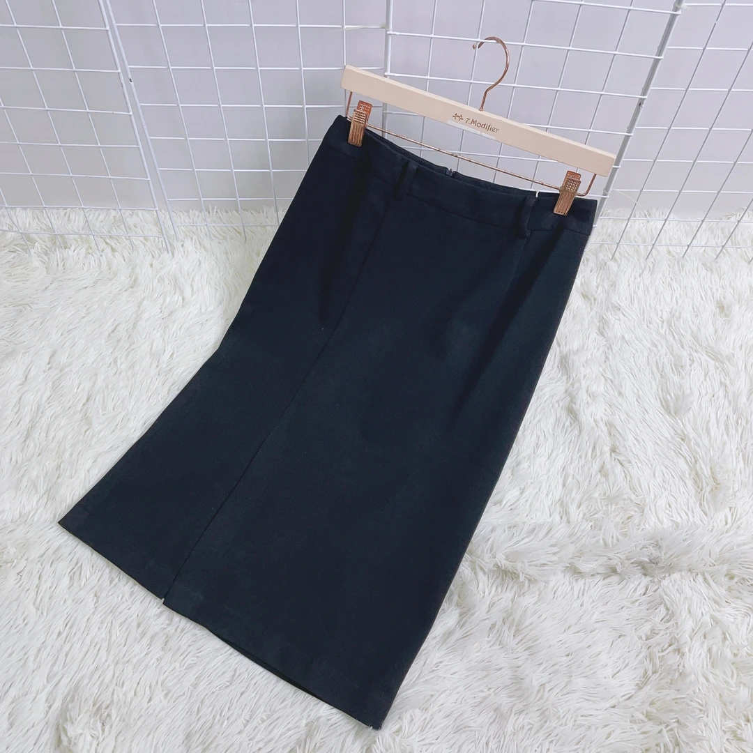 0154 妙家百搭女装高腰半身裙a字裙一步裙 21C2099Q