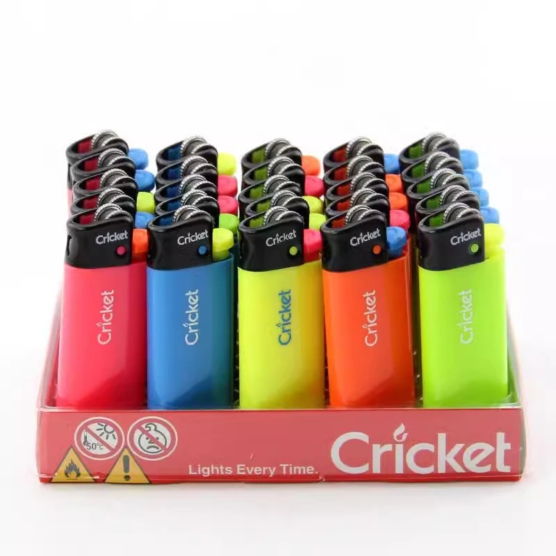 cricket草蜢正品创意一次性防爆家用砂轮迷你火石打火机豌豆机芯