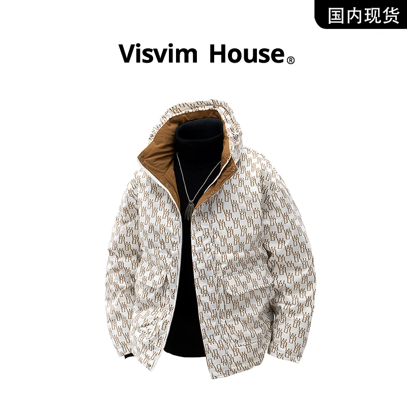【品牌现货撤柜清仓】VISVIM HOUSE冬季新款加厚立领鸭绒羽绒服男
