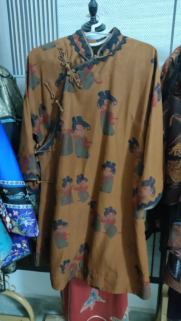 重磅香云纱太太服二大衫，