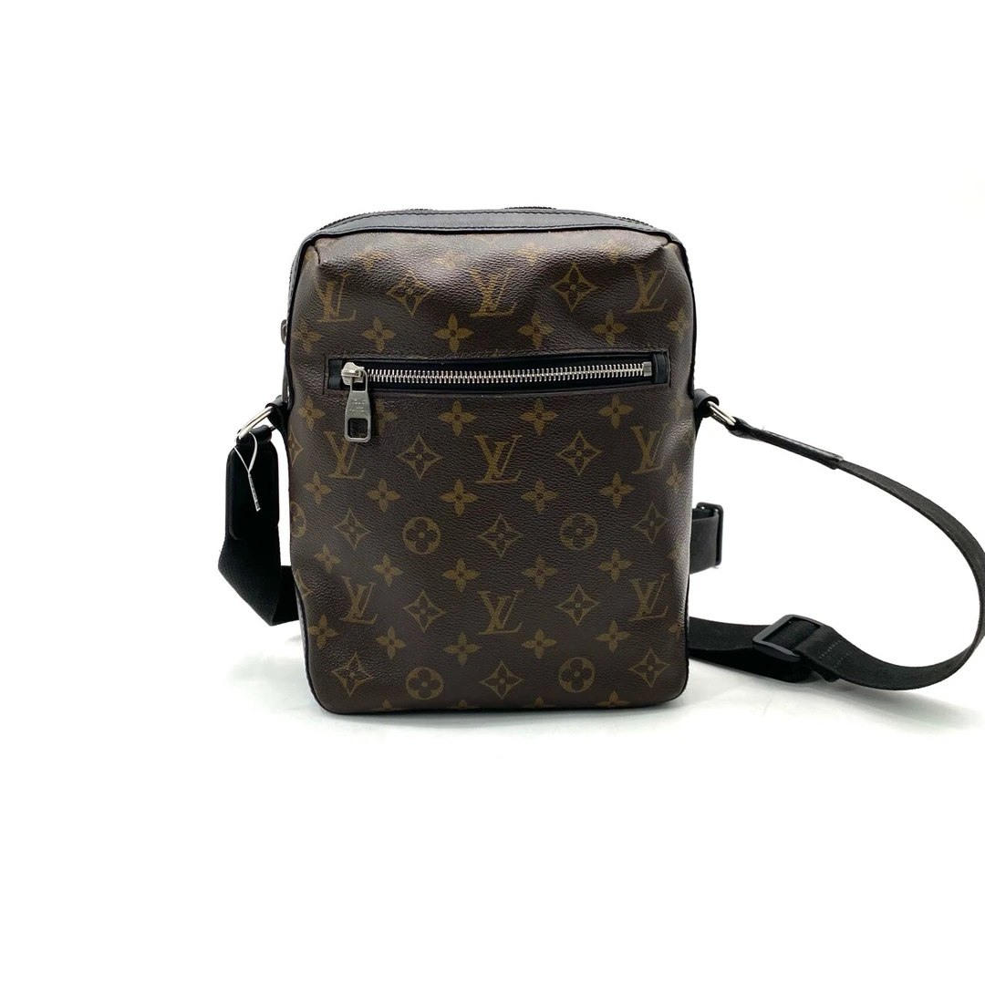 95新 LouisVuitton/路易威登 老花小号斜挎记者包 尺寸20/24