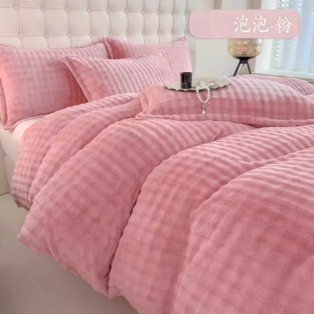 被罩泡泡绒冬季加厚被罩
