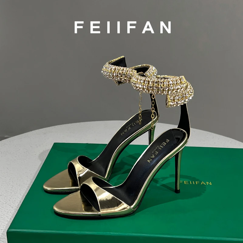 【XH】高跟鞋女2024夏季新款细跟外穿高级感气质百搭女士凉鞋3762