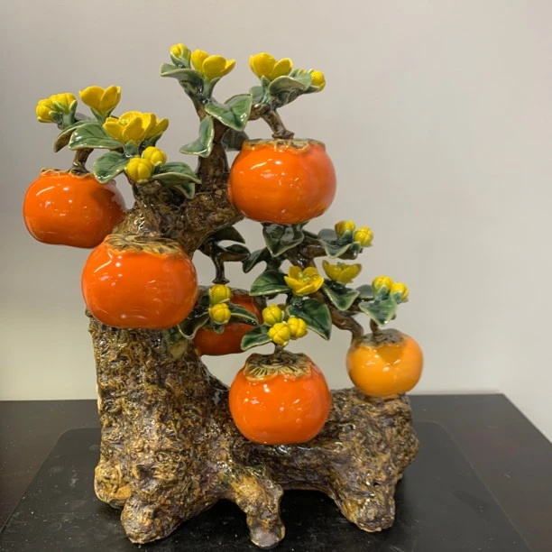 【事事如意】精品石湾公仔摆件 长30高38厘米新中式纯手工客厅