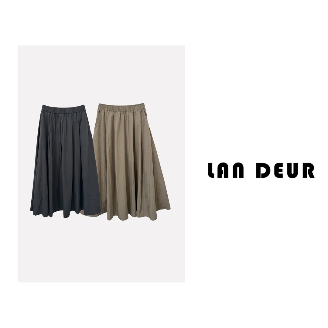 JIUJIU【午夜巴黎】显瘦半身裙气质时尚百搭复古裙子0326-10021