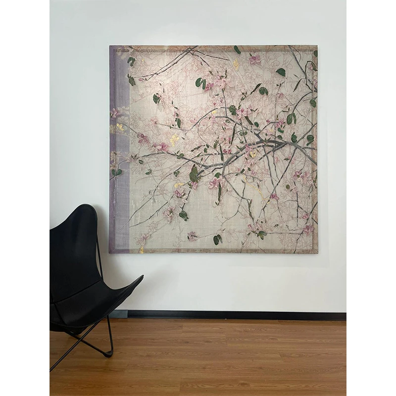 吴观真艺术家创意东方美学设计客厅玄关装饰画新中式小众高级挂画