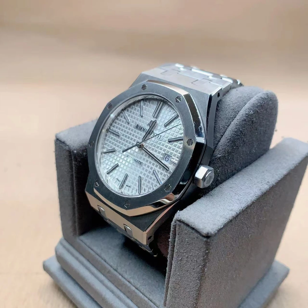 95新  爱彼AP15400ST白盘面 单表